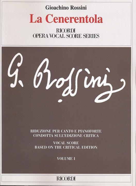 La Cenerentola - Riduzione Per Canto E Pianoforte (2 Voll.) - árie pro zpěv a klavír